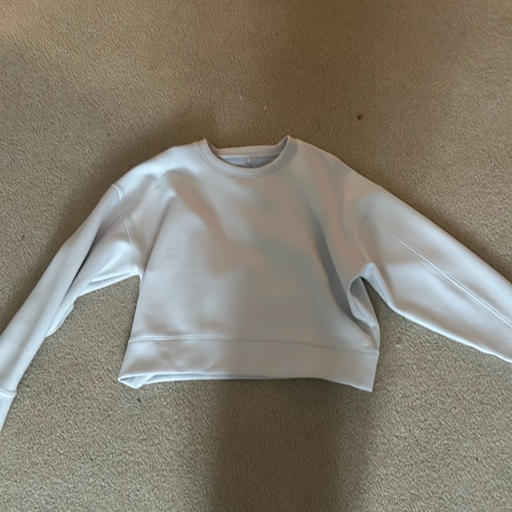 calia cropped pullover size small